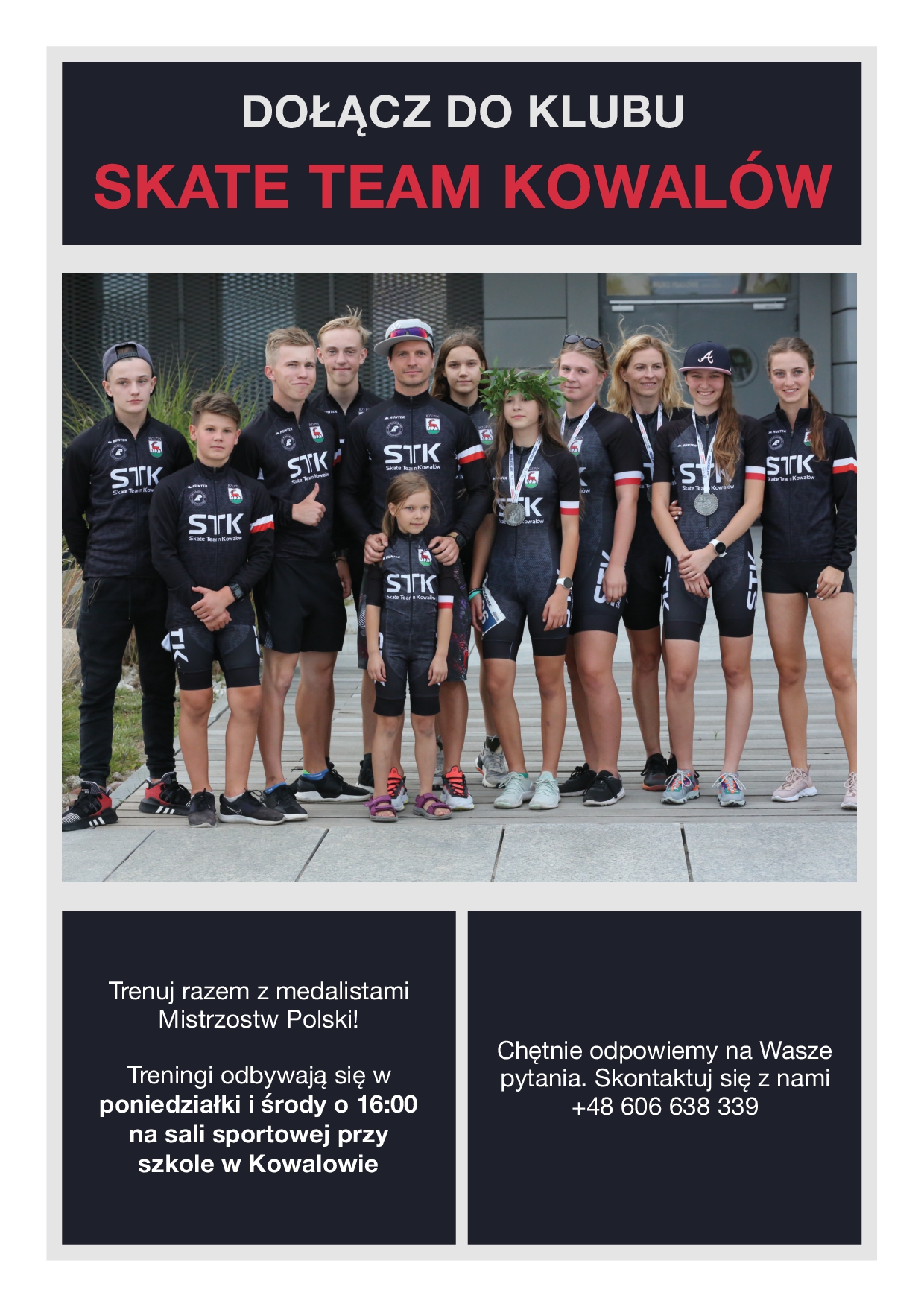 Ilustracja do informacji: Dołącz do Skate Team Kowalów!